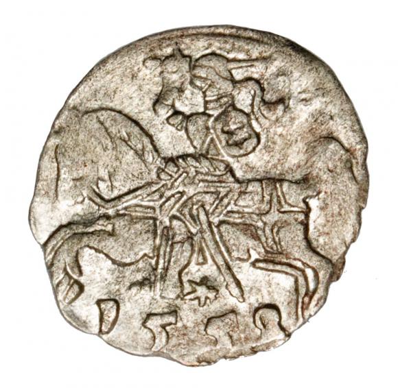 Denar 1559 Zygmunt II August Litwa Wilno