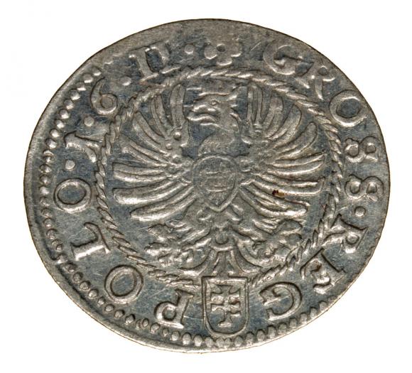 Grosz 1611 Zygmunt III Waza Polska Kraków