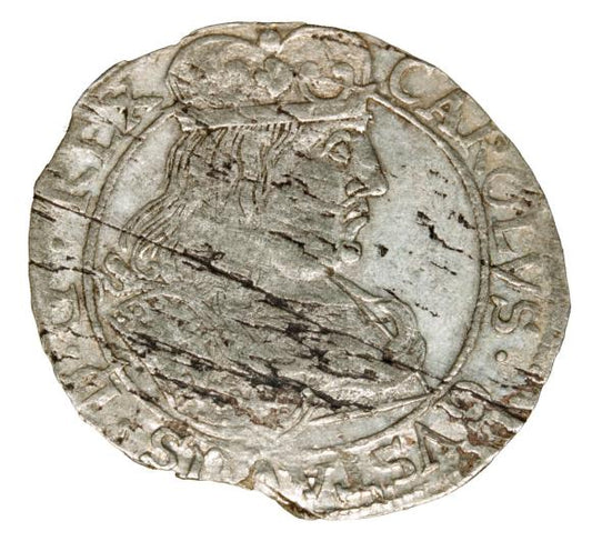 Szóstak 1658 Karol Gustaw Elbląg