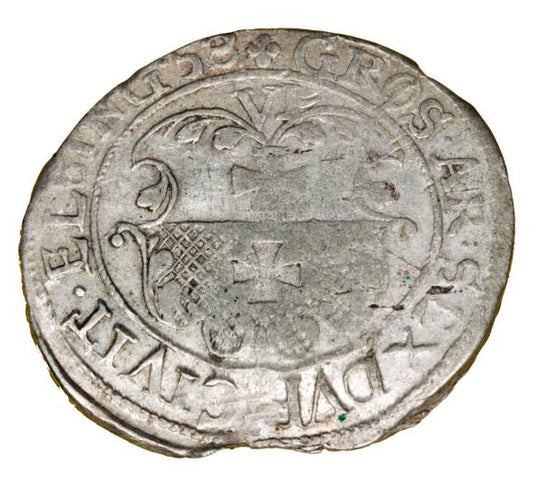 Szóstak 1658 Karol Gustaw Elbląg