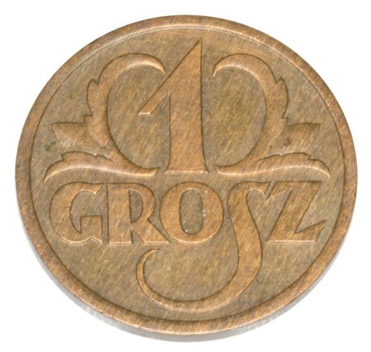 1 grosz 1938 II RP Warszawa